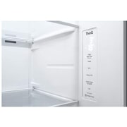 LG Americká chladnička LG | D | 635 l | Lineární kompresor | DoorCooling+|Stříbrná, GSLV70PZTD