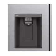LG Americká chladnička LG | D | 635 l | Lineární kompresor | DoorCooling+|Stříbrná, GSLV70PZTD