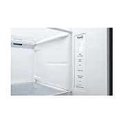 LG Americká chladnička | E (v rozsahu A až G) | Hrubý objem 674 l | 350 kWh / rok | Americká chladnička | LG Lineární kompresor | Multi Air Flow | AI Smart Learner | Door cooling |Deodorizer, GSLV70PZTE