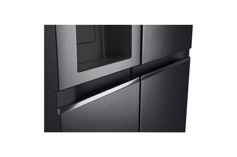 LG E (v rozsahu A až G) | Hrubý objem 674 l | 350 kWh/rok | LG Lineární kompresor | Multi Air Flow | Door Cooling | Deodorizer | LG ThinQ+WiFi | Fresh Balancer | AI Smart Learner, GSLV71MCLE