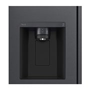 LG Americká chladnička LG | D | 635 l | Lineární kompresor | DoorCooling+|Černá/šedá, GSLV71MCTD