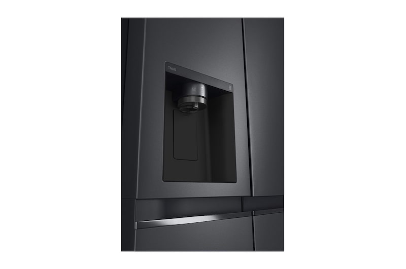 LG Americká chladnička LG | D | 635 l | Lineární kompresor | DoorCooling+|Černá/šedá, GSLV71MCTD