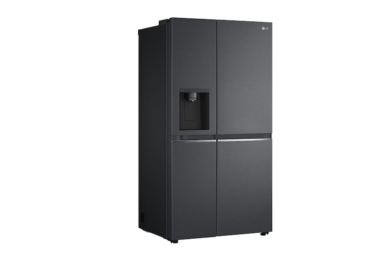 LG Americká chladnička LG | D | 635 l | Lineární kompresor | DoorCooling+|Černá/šedá, GSLV71MCTD