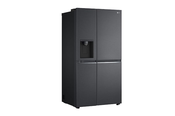 LG Americká chladnička LG | D | 635 l | Lineární kompresor | DoorCooling+|Černá/šedá, GSLV71MCTD