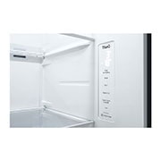 LG Americká chladnička LG | D | 635 l | Lineární kompresor | ThinQ™WiFi|Stříbrná, GSLV71PZTD