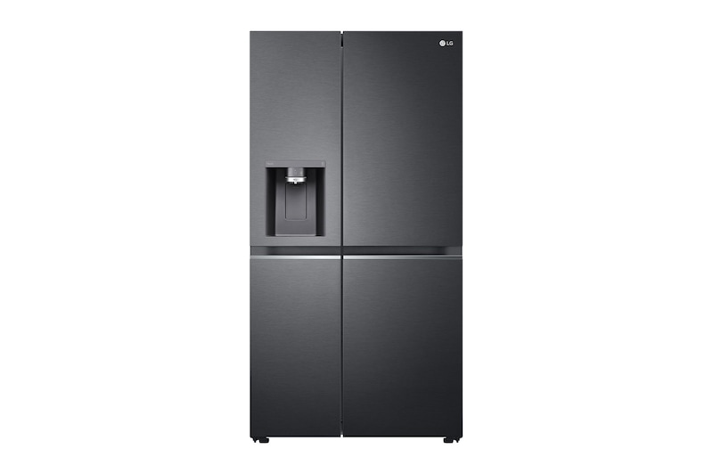 LG Americká chladnička | D (v rozsahu A až G) | Hrubý objem 674 l | 280 kWh/rok | LG Lineární kompresor | Multi Air Flow | Fresh Balancer | Door Cooling | LG ThinQ+WiFi | Smart Learner | UVnano, GSLV91MCAD