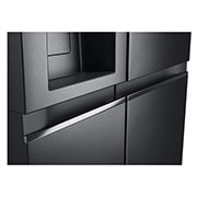 LG Americká chladnička | D (v rozsahu A až G) | Hrubý objem 674 l | 280 kWh/rok | LG Lineární kompresor | Multi Air Flow | Fresh Balancer | Door Cooling | LG ThinQ+WiFi | Smart Learner | UVnano, GSLV91MCAD