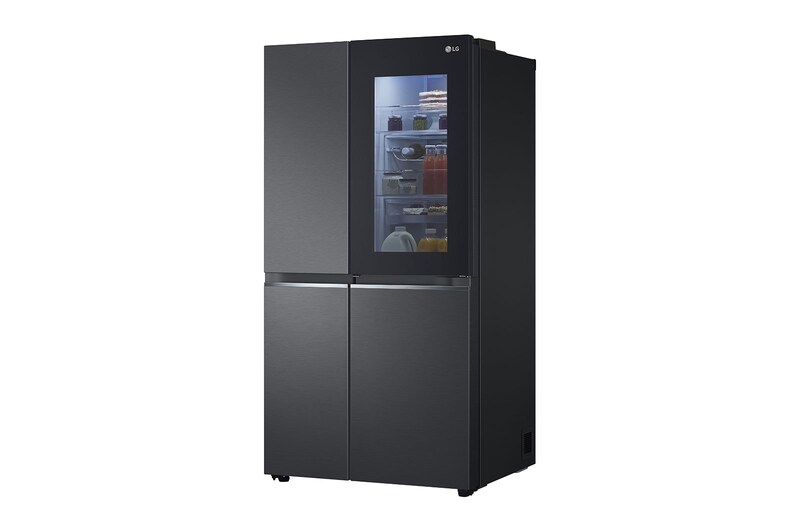 LG Americká chladnička LG | E | Invertorový lineární kompresor | InstaView Door-in-Door™, GSQV90MCAE