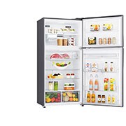 LG ﻿Kombinovaná chladnička | E (v rozsahu A až G) | Hrubý objem 630 l | 323 kWh/rok | LG Lineární invertorový kompresor | LG Total No Frost | Multi-Air Flow™ | Vnější LED displej | ThinQ™ + WiFi, GTF916PZPYD
