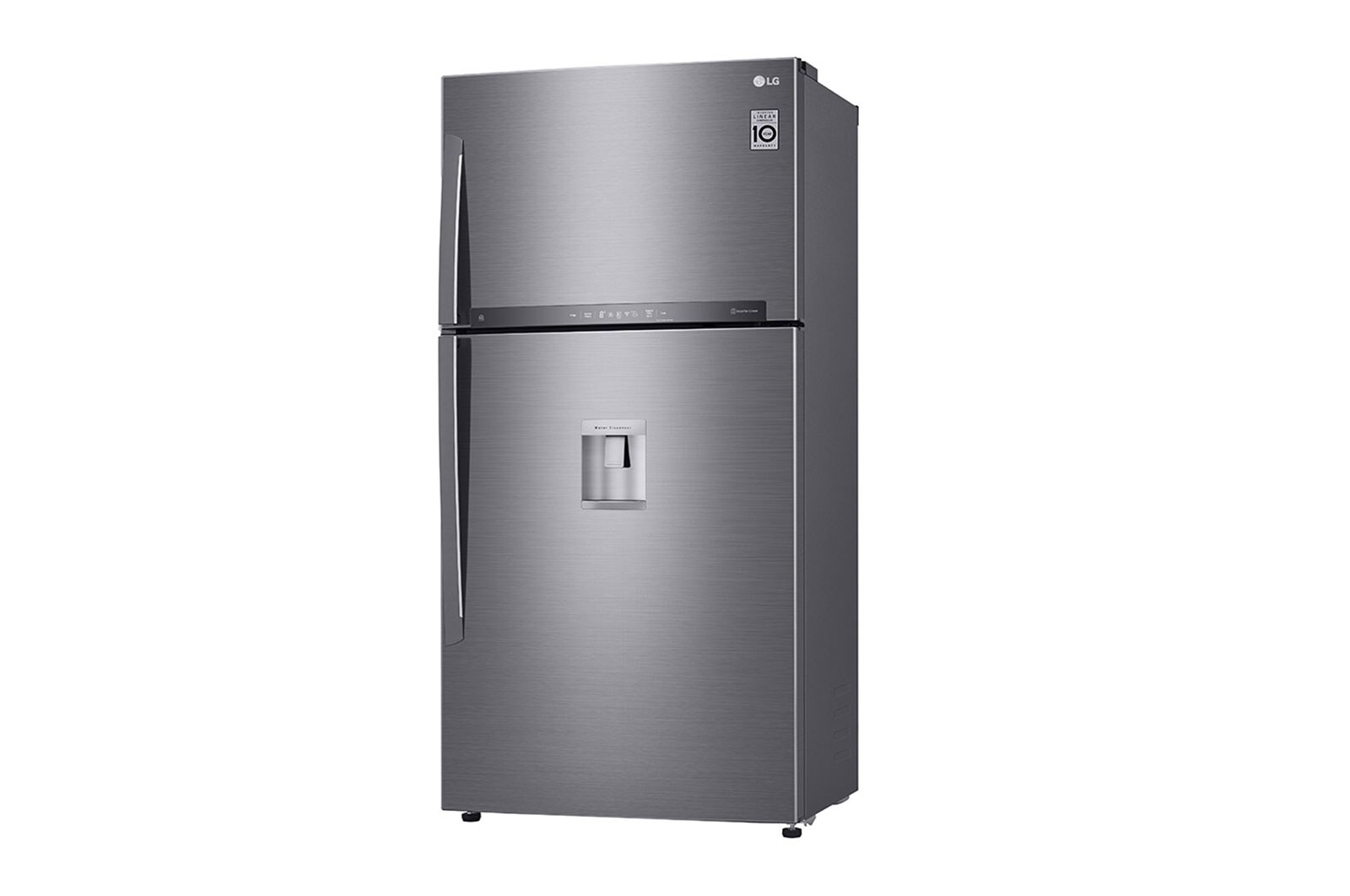LG ﻿Kombinovaná chladnička | E (v rozsahu A až G) | Hrubý objem 630 l | 323 kWh/rok | LG Lineární invertorový kompresor | LG Total No Frost | Multi-Air Flow™ | Vnější LED displej | ThinQ™ + WiFi, GTF916PZPYD