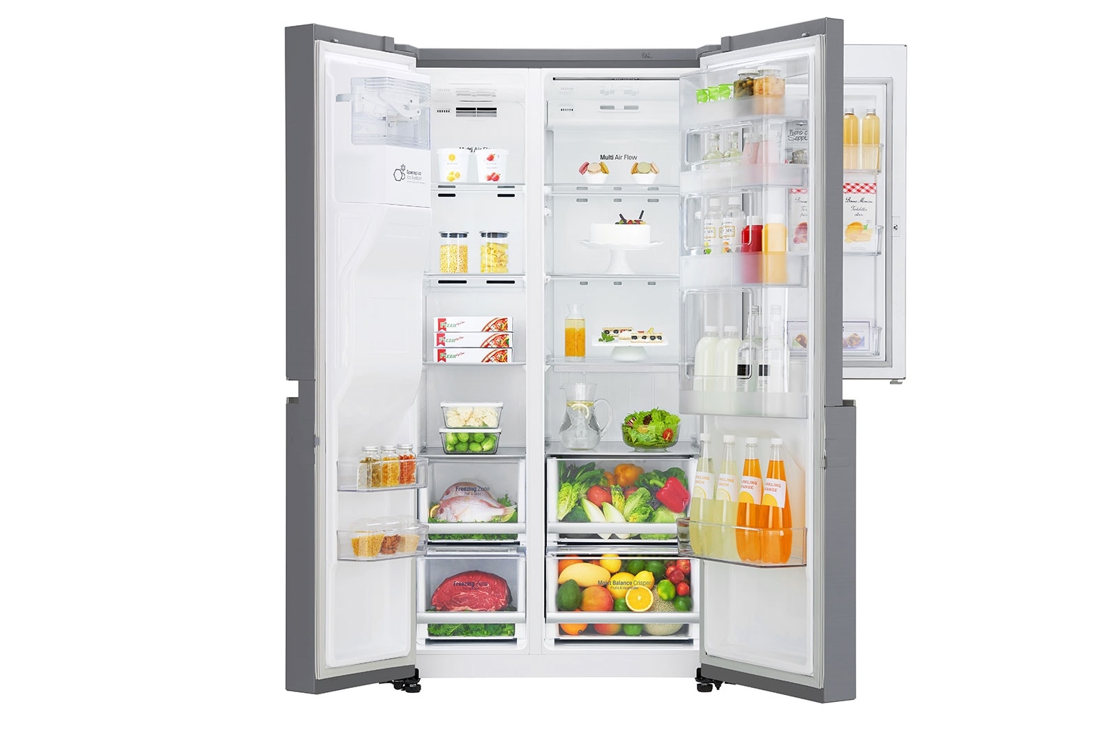 LG KUCHYŇSKÝ SET  | Americká chladnička GSJ760PZZE + Myčka na nádobí DF425HSS, KITCHEN8