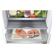 LG ﻿Kombinovaná chladnička | C | Hrubý objem 419 l | 172 kWh/rok | LG Lineární invertorový kompresor | LG Total No Frost | DoorCooling+™ | Vnitřní LED displej | Smart Diagnosis™, GBB72SWVCN