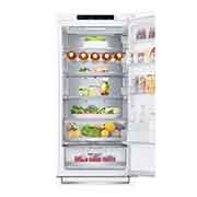 LG ﻿Kombinovaná chladnička | C | Hrubý objem 419 l | 172 kWh/rok | LG Lineární invertorový kompresor | LG Total No Frost | DoorCooling+™ | Vnitřní LED displej | Smart Diagnosis™, GBB72SWVCN