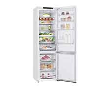 LG ﻿Kombinovaná chladnička | C | Hrubý objem 419 l | 172 kWh/rok | LG Lineární invertorový kompresor | LG Total No Frost | DoorCooling+™ | Vnitřní LED displej | Smart Diagnosis™, GBB72SWVCN