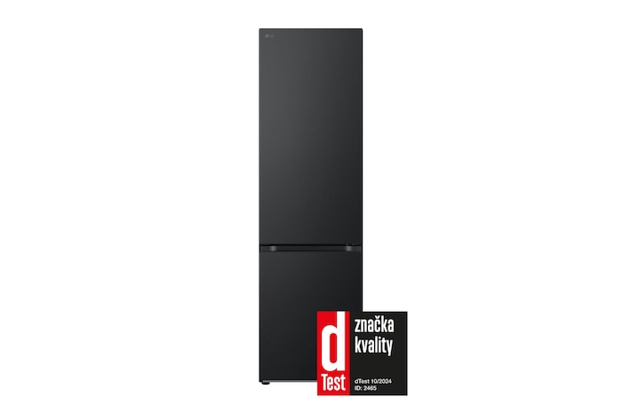 LG Kombinovaná chladnička LG | C | 387 l | Smart Invertorový kompresor | DoorCooling+™, Čelní pohled, GBV7280CEV