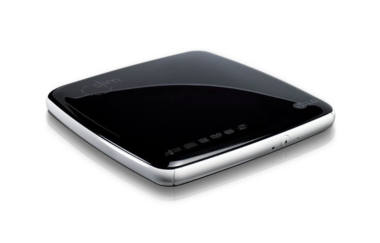 LG Externí multiformátová DVD vypalovačka LG s funkcí SecurDisc. Připojení přes USB2 rozhraní. Pro popis médií poslouží technologie LightScribe, GP08LU10