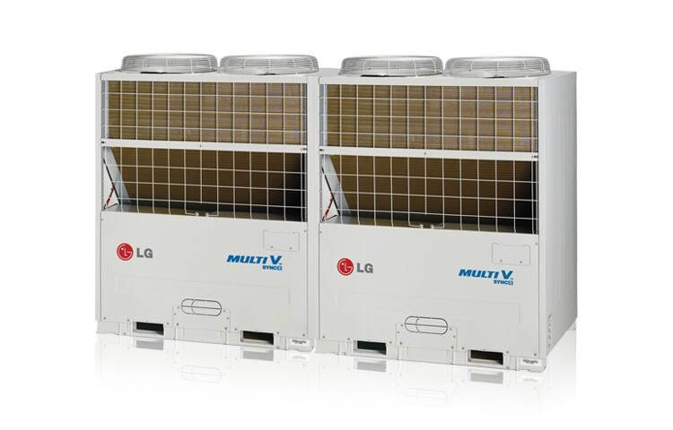 Čelní pohled na Venkovní jednotka MULTI V ™ SYNC II (117.6 kW Chlazení, 132.3 kW Ohřev) ARUB100LT2.EWGBLEU
