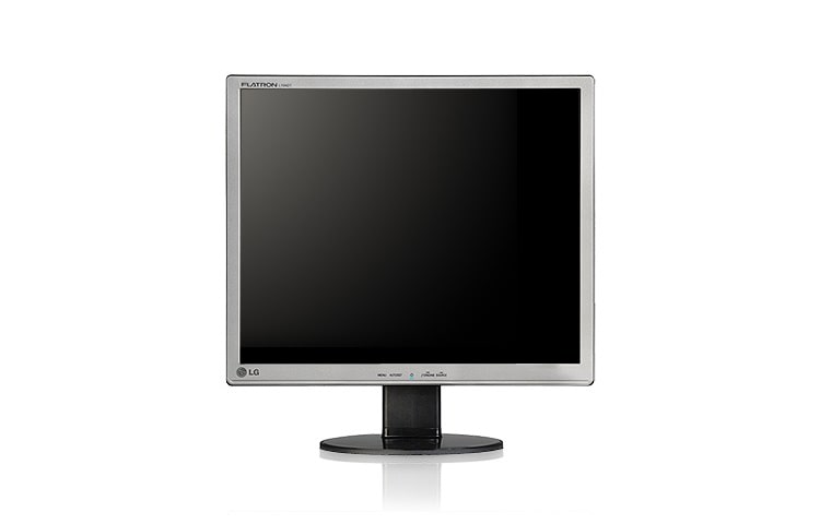 Čelní pohled na 22&#34; širokoúhlý standardní LCD monitor od LG, vysoký kontrast - 8 000:1, DVI-D W2242T-SF