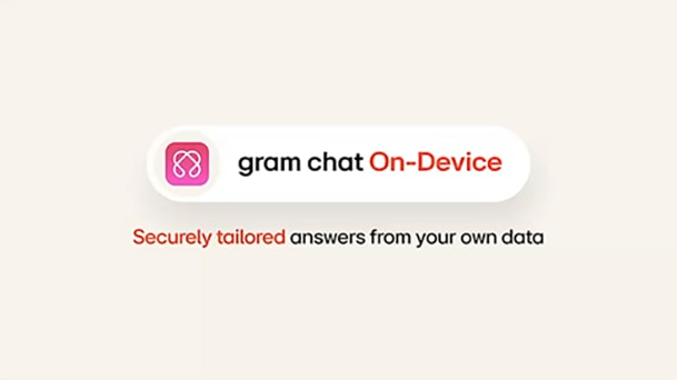 gram chat On-Device