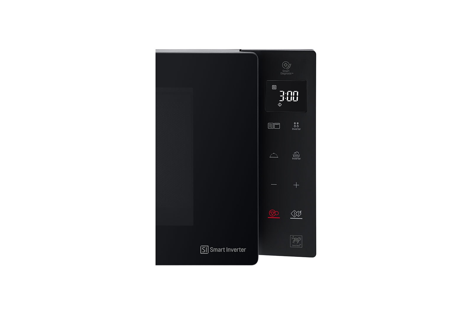 LG Mikrovlnná trouba s grilem | 25 l | Smart Inverter | EasyClean™|Černá, MH6535GIS