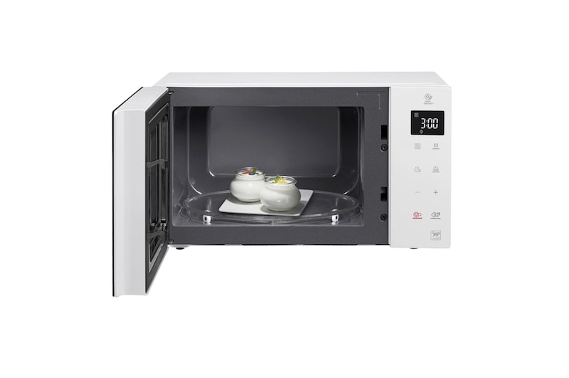 LG Mikrovlnná trouba | 23 l | Smart Inverter | EasyClean™|Bílá, MS23NECBW