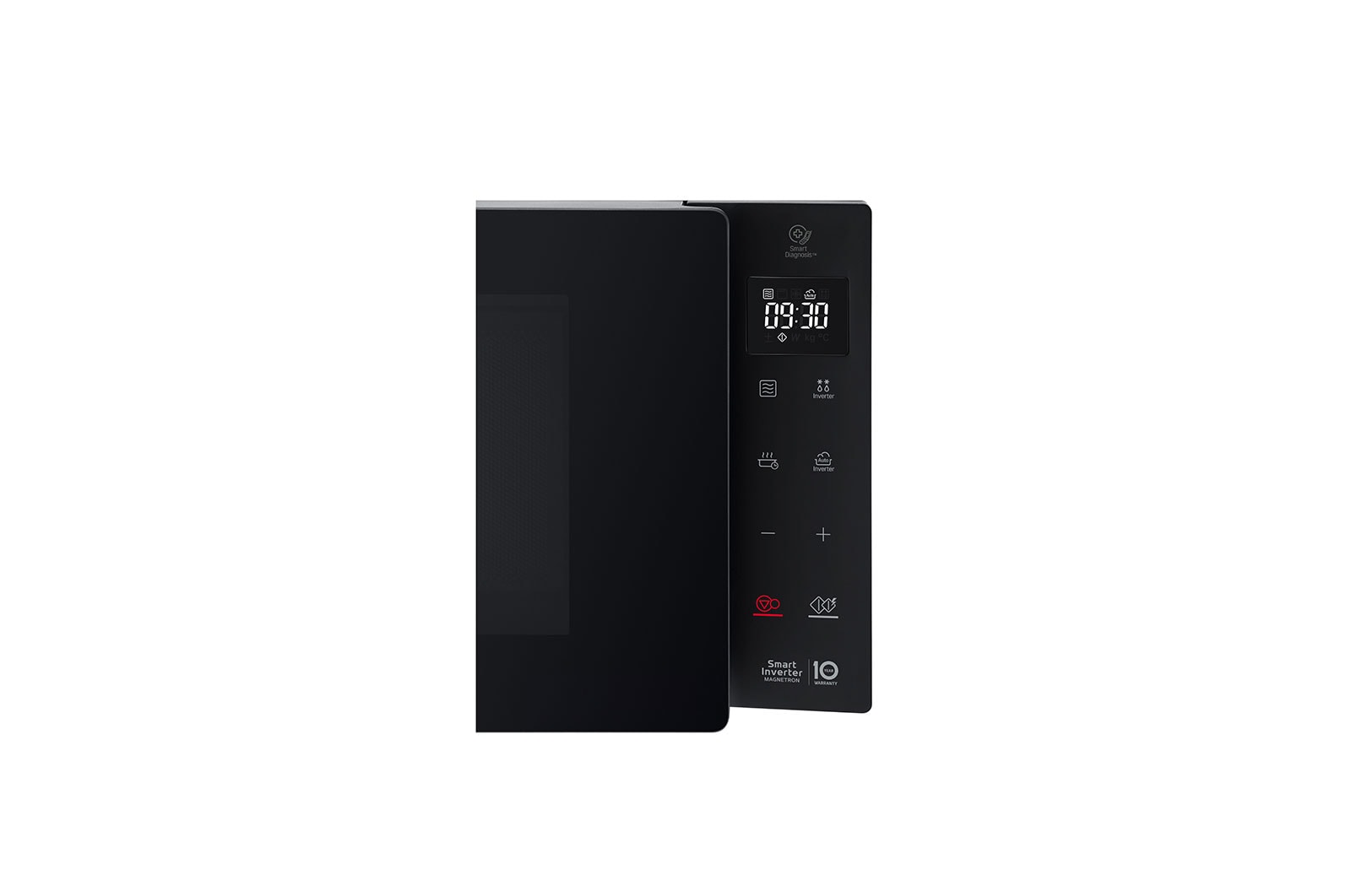 LG Mikrovlnná trouba | objem 25 l | Smart Inverter Magnetron | EasyClean™ povrch |Smart Diagnosis™, MS2535GIS