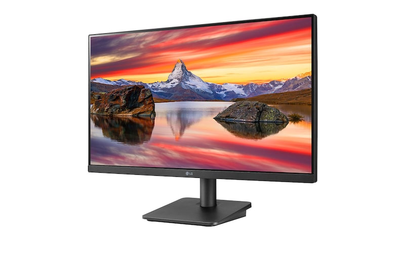 LG 23,8" IPS Full HD monitor s prakticky bezrámečkovým třístranným provedením, 24MP400-B
