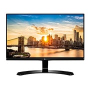 Čelní pohled na 24&#34; Full HD LED Monitor | poměr stran 16:9 | technologie IPS Neo blade I | FreeSync | Black stabilizer 24MP68VQ