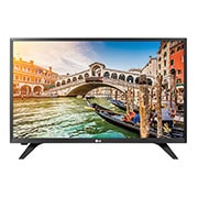 Čelní pohled na 24&#34; | Televizní monitor | 16:9 | HD | IPS Displej | Režim komfortu očí | Bez blikání | 5W x 2 Stereo reproduktory | TV tuner DVB-T2/C/S2 24MT49VT