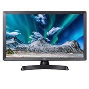 Čelní pohled na 24&#34; | Televizní monitor | 16:9 | HD | IPS Displej | WiFi | webOS 3.5 Smart TV 24TL510S-PZ