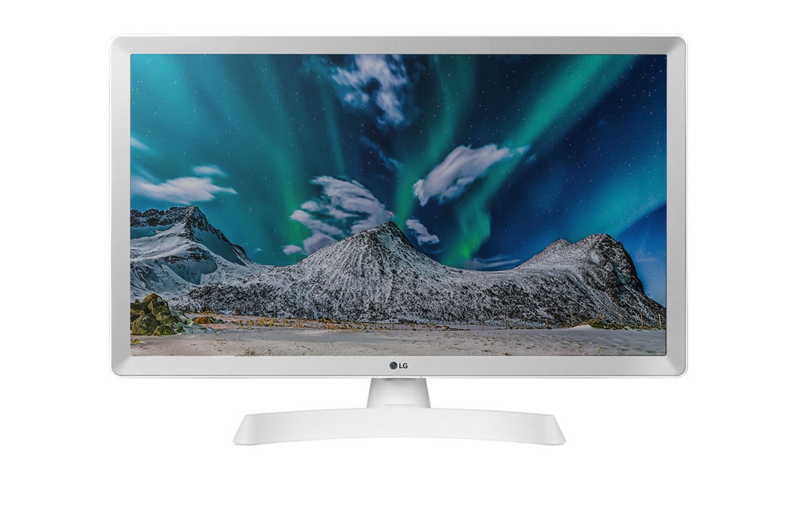 Čelní pohled na 24&#34; | Televizní monitor | 16:9 | HD | WVA Displej | 5 000 000:1 | DVB-T2 24TL510V-WZ