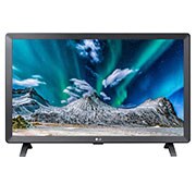 Čelní pohled na 24&#34; | Televizní monitor | 16:9 | HD | Široké pozorovací úhly | WiFi | webOS 3.5 Smart TV 24TL520S-PZ