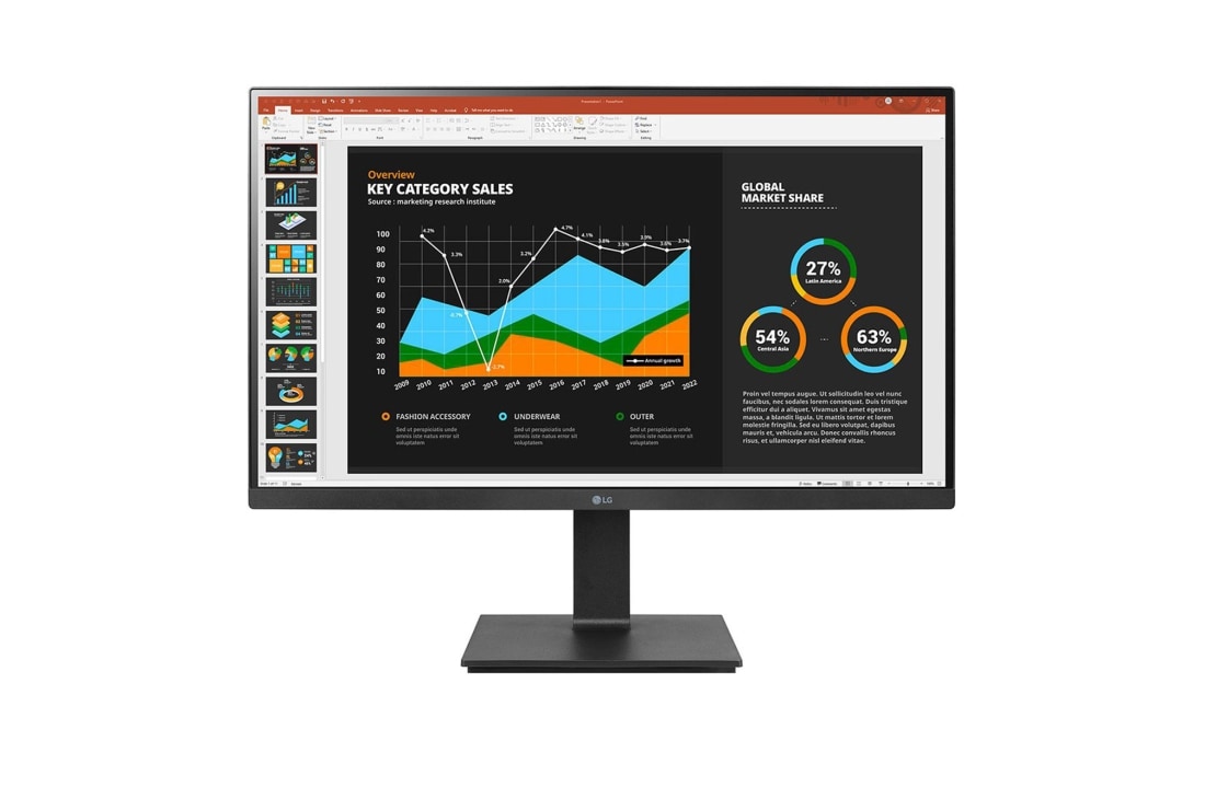 LG 27''|IPS Monitor|QHD|USB Type-C™, 27BQ75QB-B