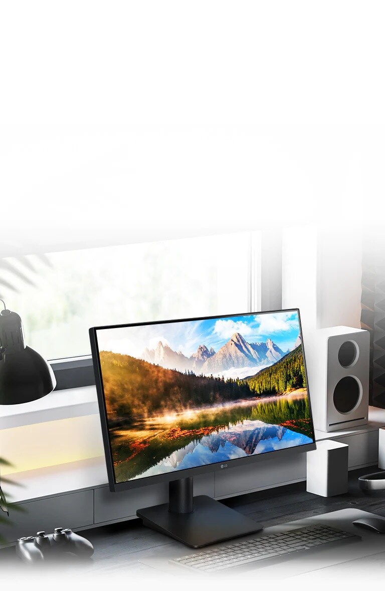 LG IPS Full HD monitor: Věrné barvy a široké pozorovací úhly.