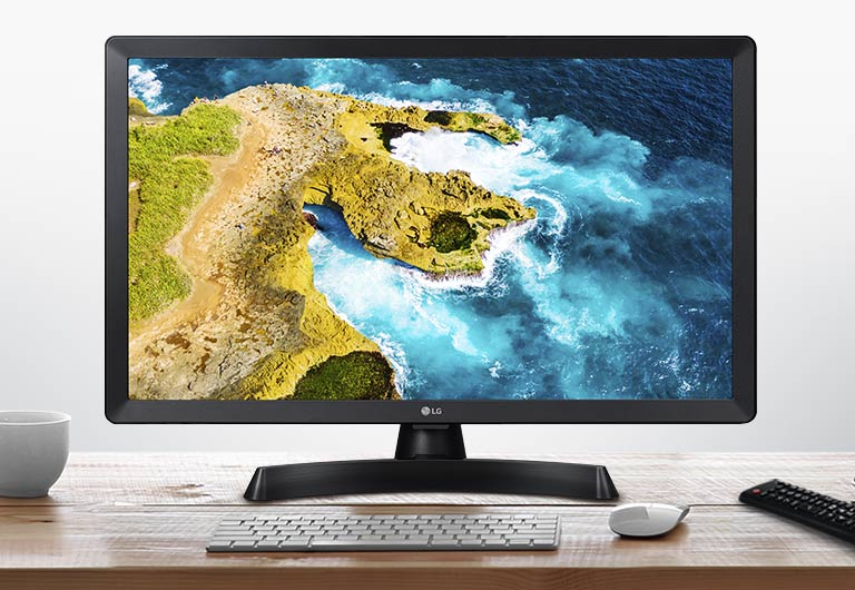 LED TV monitor LG umožňuje užívat si televizi i monitor současně.