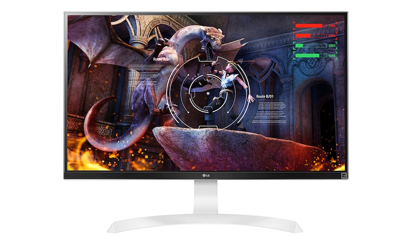 LG 27" 4K UltraHD IPS LED monitor, 27UD69P-W