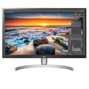 Čelní pohled na 27&#34; | 4K monitor | 16:9 | UHD | IPS Displej | HDR 10 | USB Type-C | AMD FreeSync™ 27UL850-W