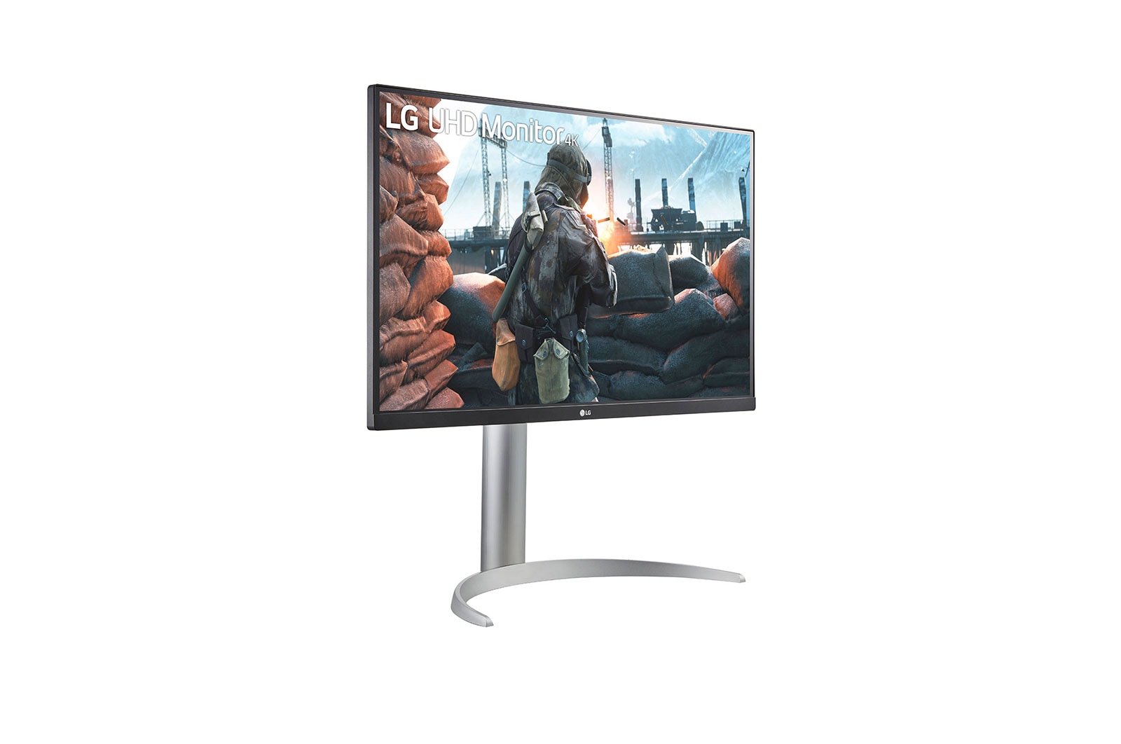 LG 27" UHD 4K IPS monitor s VESA DisplayHDR™ 400, 27UP650P-W