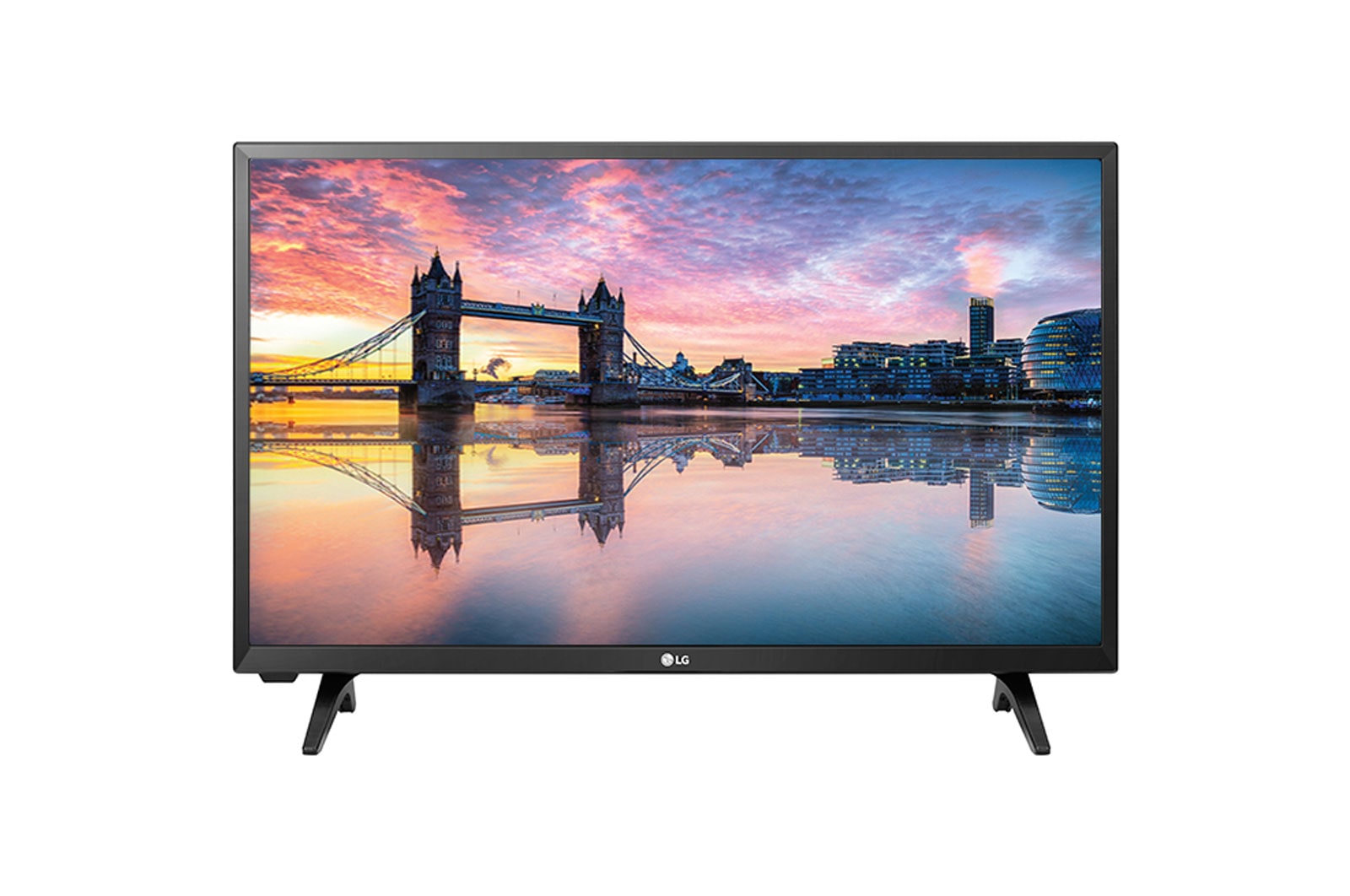 Čelní pohled na 28&#34; | LED monitor s TV funkcí | HD display | poměr stran 16:9 | 5W x 2 Stereo reproduktory | TV tuner DVB-T2/C/S2 | 2xHDMI | Smart Energy Saving 28MT42VF