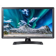 Čelní pohled na 28&#34; | Televizní monitor | 16:9 | HD | WVA Displej | 5 000 000:1 | DVB-T2 28TL510V-PZ