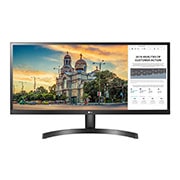 Čelní pohled na 29&#34; | UltraWide™ monitor | 21:9 | FHD | IPS Displej | HDR 10 | AMD FreeSync™ 29WK500-P