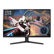 Čelní pohled na 32&#34; | Herní monitor | 16:9 | QHD | VA Displej | AMD FreeSync™ | HDR 10 | 144Hz 32GK850F-B