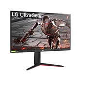 LG 31,5" herní monitor UltraGear™ Full HD s frekvencí 165 Hz, 1ms MBR a kompatibilní s technologií NVIDIA® G-Sync®, 32GN550-B