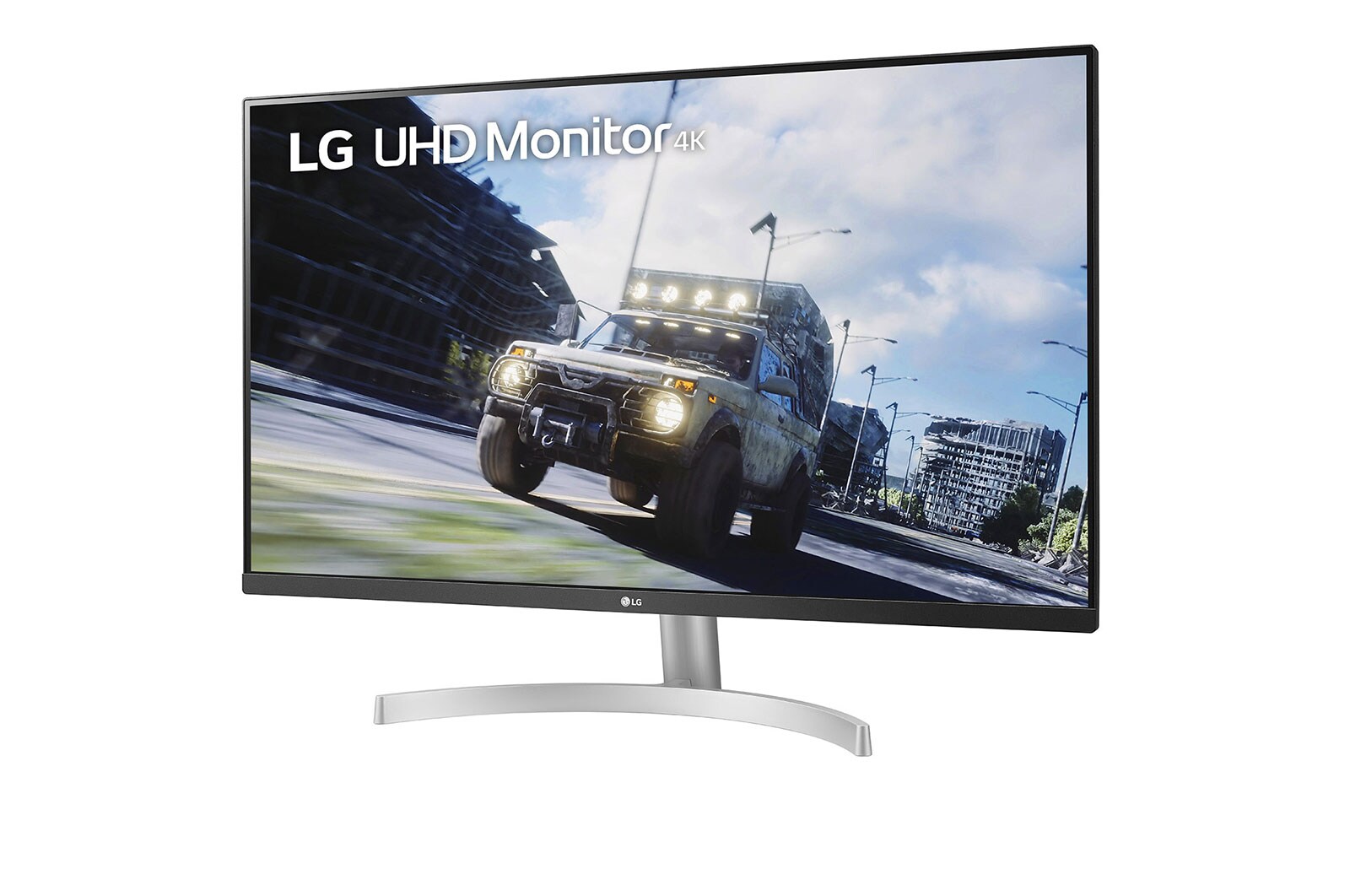 LG 31.5" LG UHD monitor s VA displejem, 32UN500-W