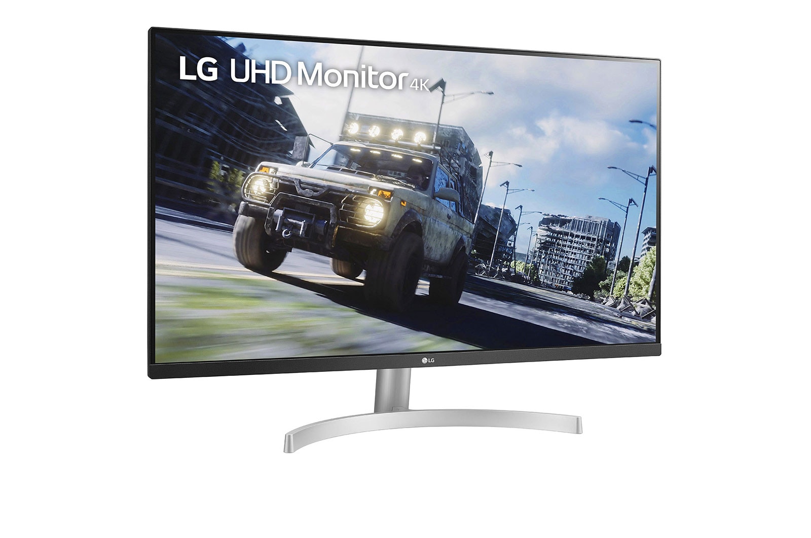 LG 31.5" LG UHD monitor s VA displejem, 32UN500-W