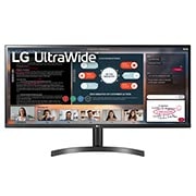 Čelní pohled na 34&#34; | UltraWide™ monitor | 21:9 | FHD | IPS Displej | HDR 10 | AMD FreeSync™ 34WL50S-B
