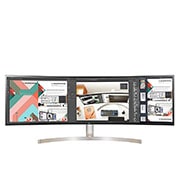 LG 49" | UltraWide™ zakřivený monitor | 32:9 | Dual QHD | IPS Displej | HDR 10 | USB Type-C , 49WL95C-WE