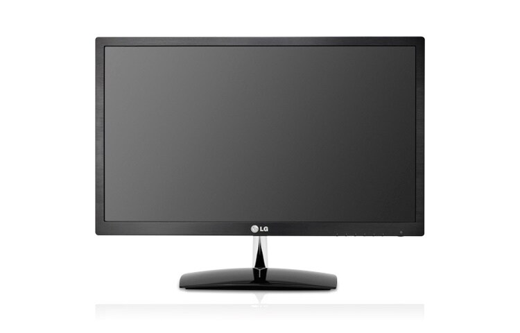 Čelní pohled na 22&#34; LG SUPER LED monitor série E51, D-sub only, 16:9, Full HD E2251S