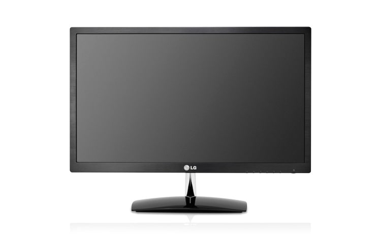 Čelní pohled na 22&#34; LG SUPER LED monitor série E51, HDMI, 16:9, Full HD E2251VR