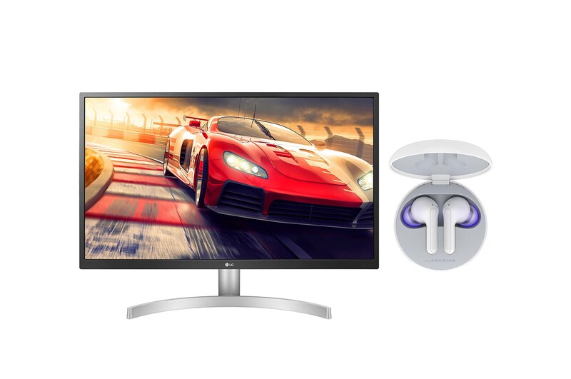 LG GAMING BALÍČEK | Monitor 27UL500-W + TONE Free HBS-FN6 WH, GAMEBUD50